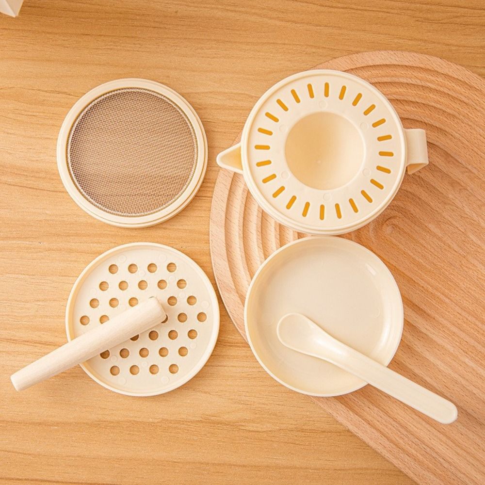 Baby Food Set - 7 Parça Taşınabilir Gıda Öğütme Kase