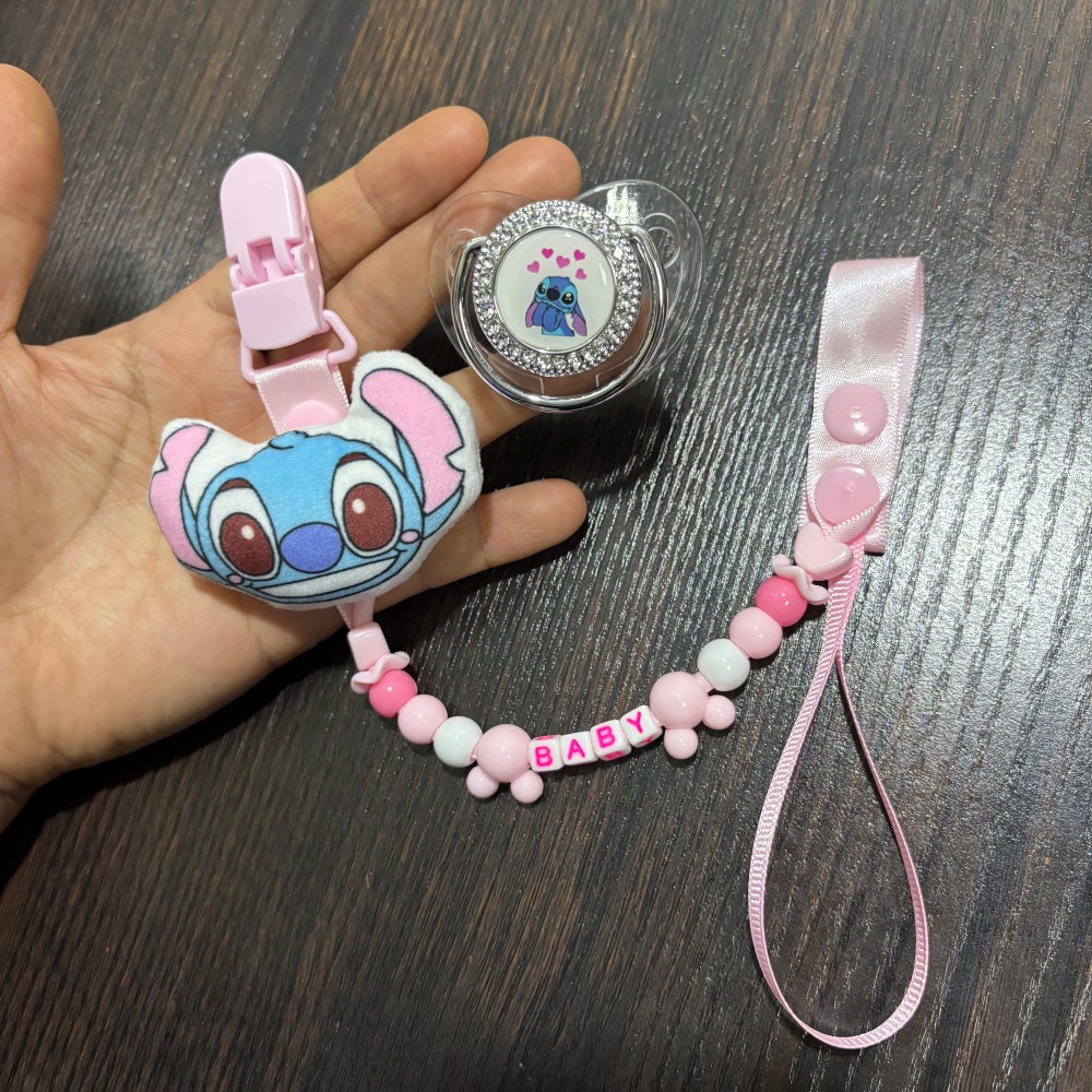 Baby Food Weaning - Kawaii Bebek Emzik Zinciri Klipsli Bebek