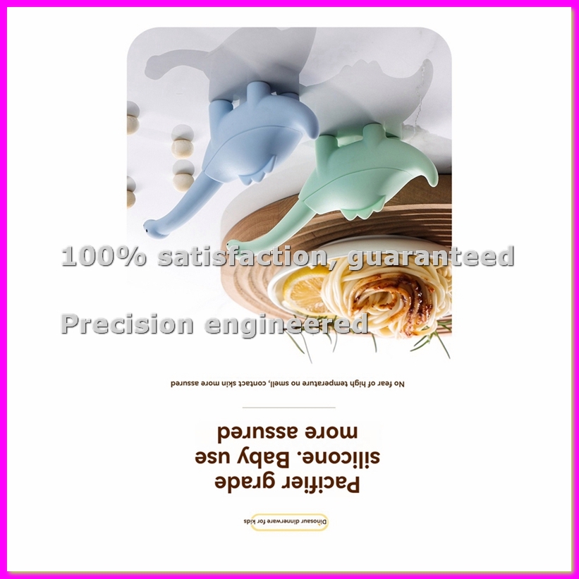 Baby Food Utensils Set - Dinozor Şekilli Bebek Maması Besleme Kaşığı