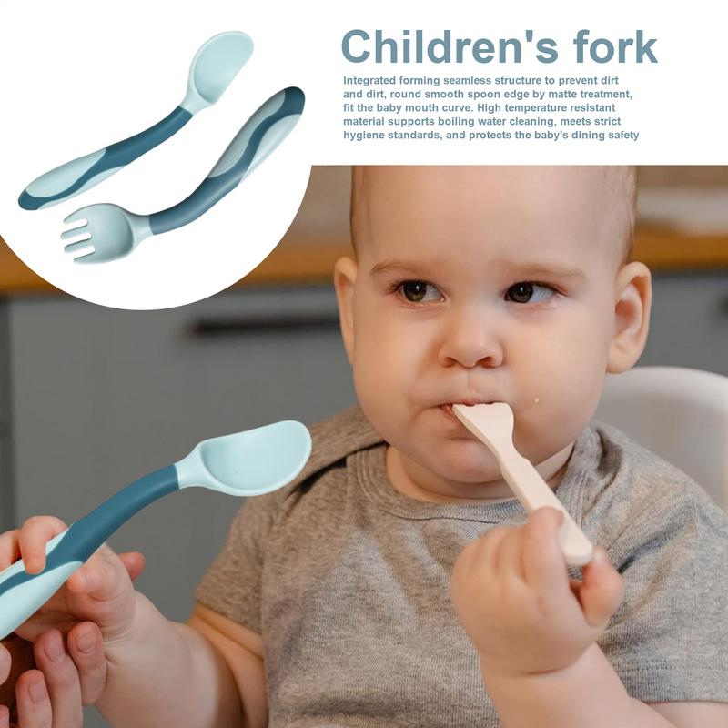 Bebek çatal ve kaşık silikon b - Baby Food Weaning incelemesi ve fiyatı