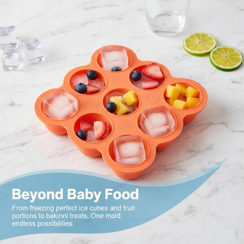 Bebek Maması Silikon Kap 9 Böl - Baby Food Jars incelemesi ve fiyatı