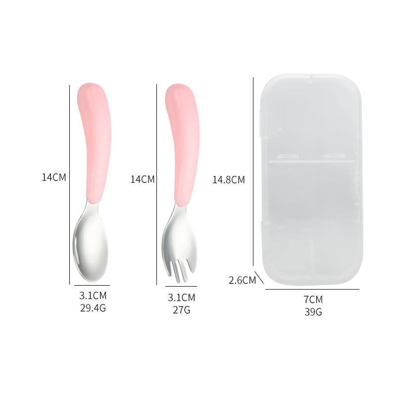 304 Paslanmaz Çelik Kaşık Çata - Baby Food Utensils incelemesi ve fiyatı
