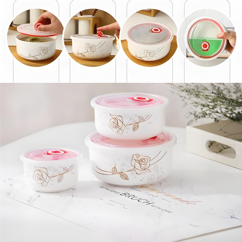 Üç parçalı set, ince kemik çin - Baby Food Set incelemesi ve fiyatı