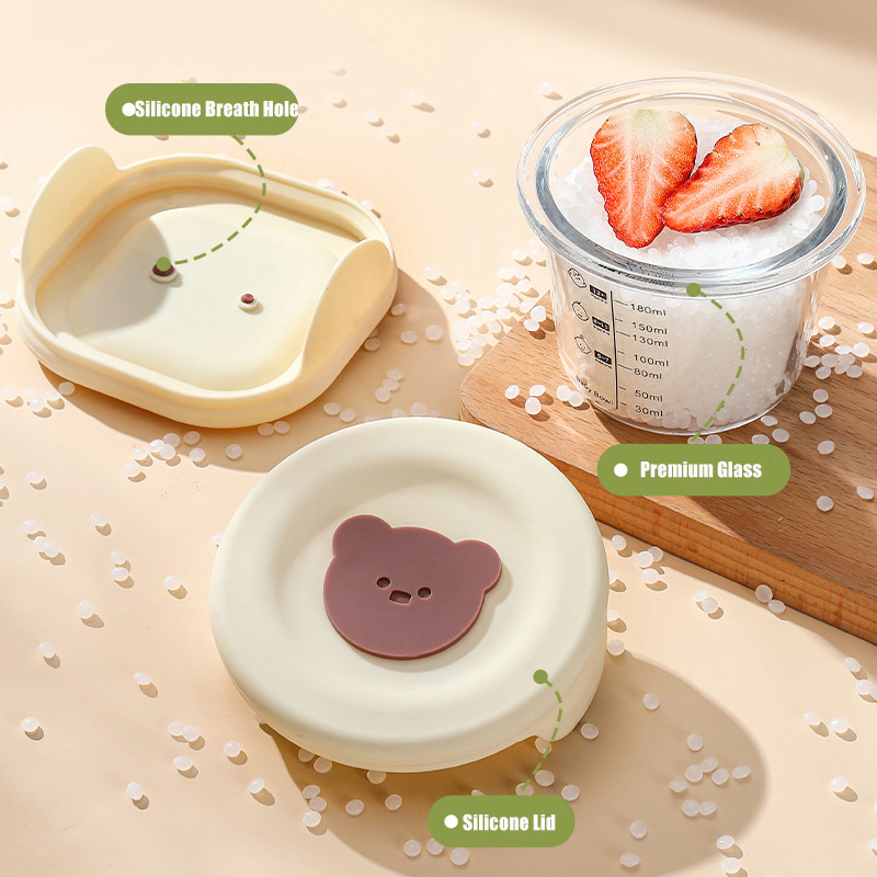 180ml cam bebek maması saklama - Baby Food Jar incelemesi ve fiyatı