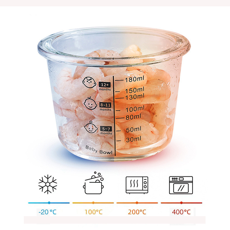 180ml cam bebek maması saklama - Baby Food Jar incelemesi ve fiyatı