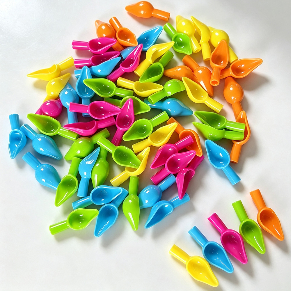 Mini Renkli Plastik Besleme Ka - Baby Food Utensils incelemesi ve fiyatı