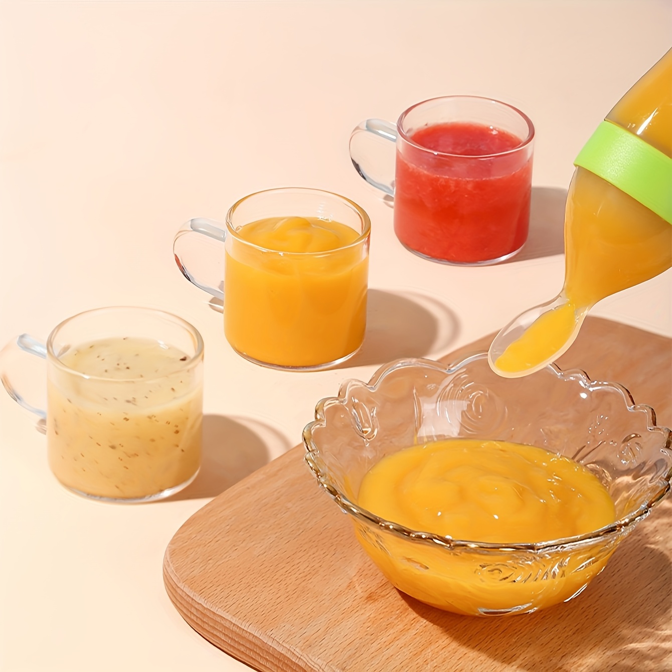 9 adet Biberon: 1 Silikon Bibe - Baby Food Utensils incelemesi ve fiyatı