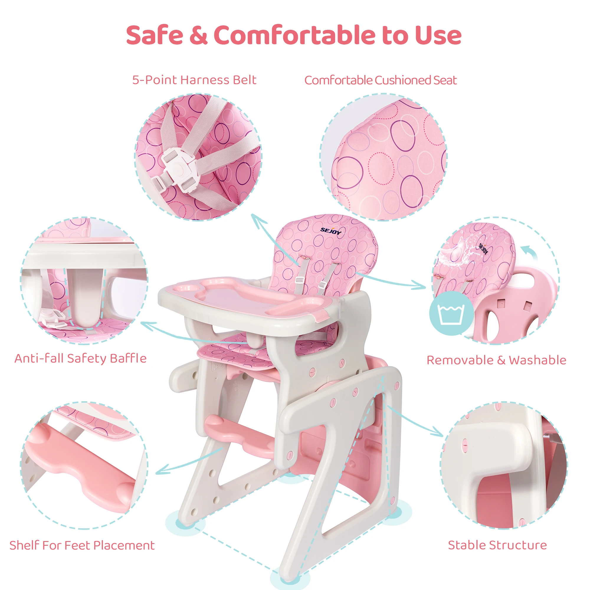 Bebek Büyüme Koltuğu - Bebekle - Baby Food Table incelemesi ve fiyatı